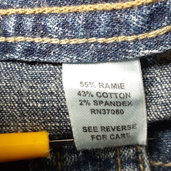 Cato Blue Jeans Button Back Pockets Size 8 - Picture 15 of 16
